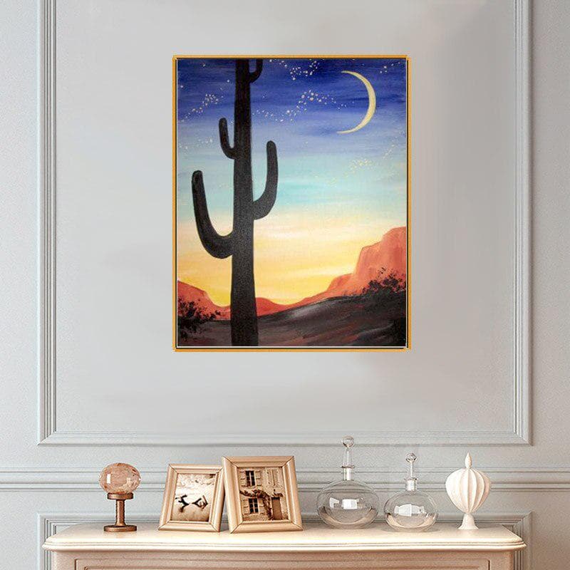 5d Diy Diamant Mosaic Diamond Embroidery Sky Moonligh Landscape Broderies Diamond Painting 20X30