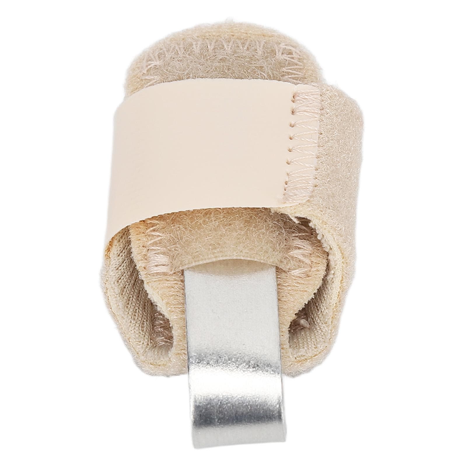 Toe Splint Skin Color Aluminum Plate Fixing Toe Brace Splint For Adult Women Men S(for 2-4kg)
