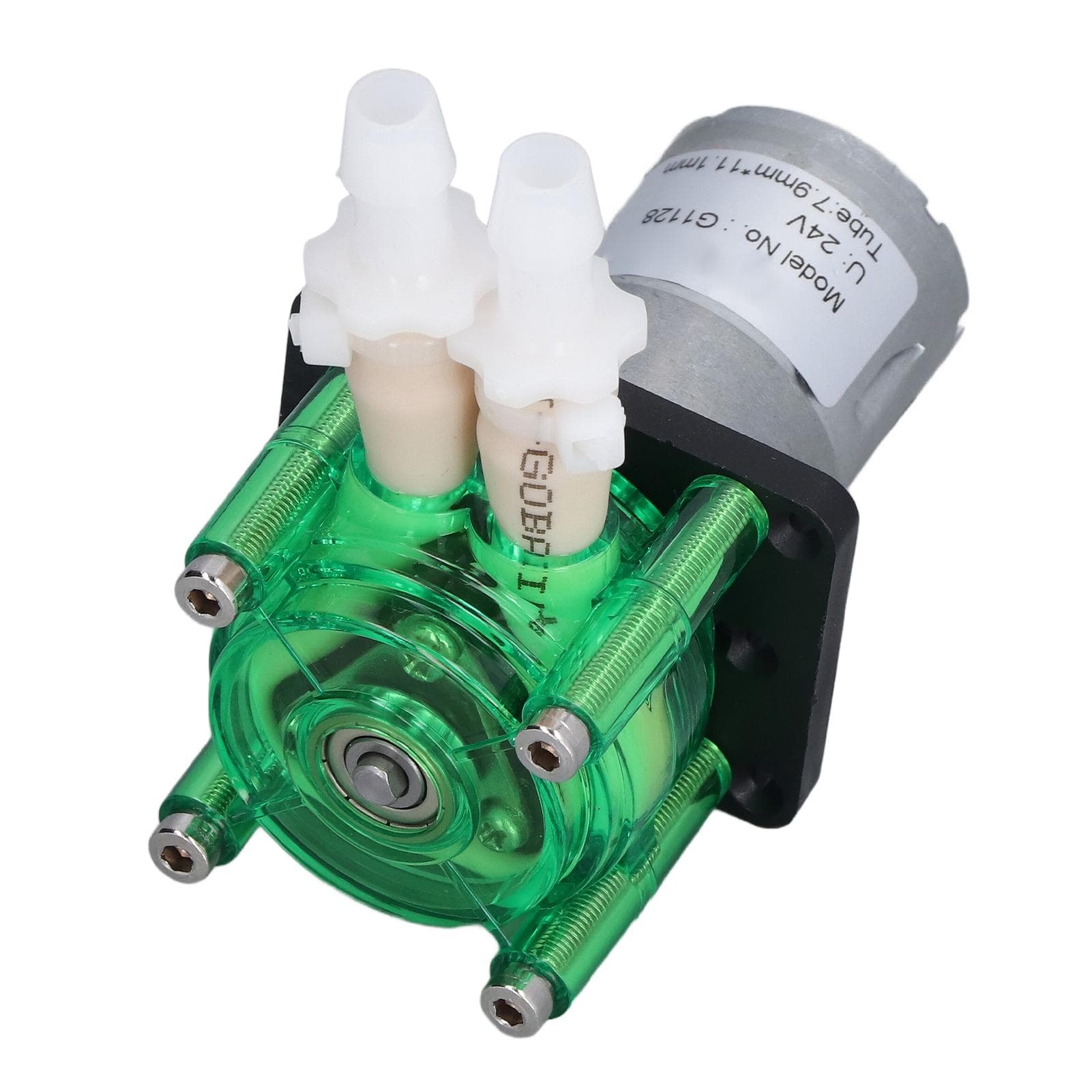 Peristaltic Pump Vacuum Self Priming Metering High Flow Corrosion Resistant BPT Pipe 700mLminDC24V