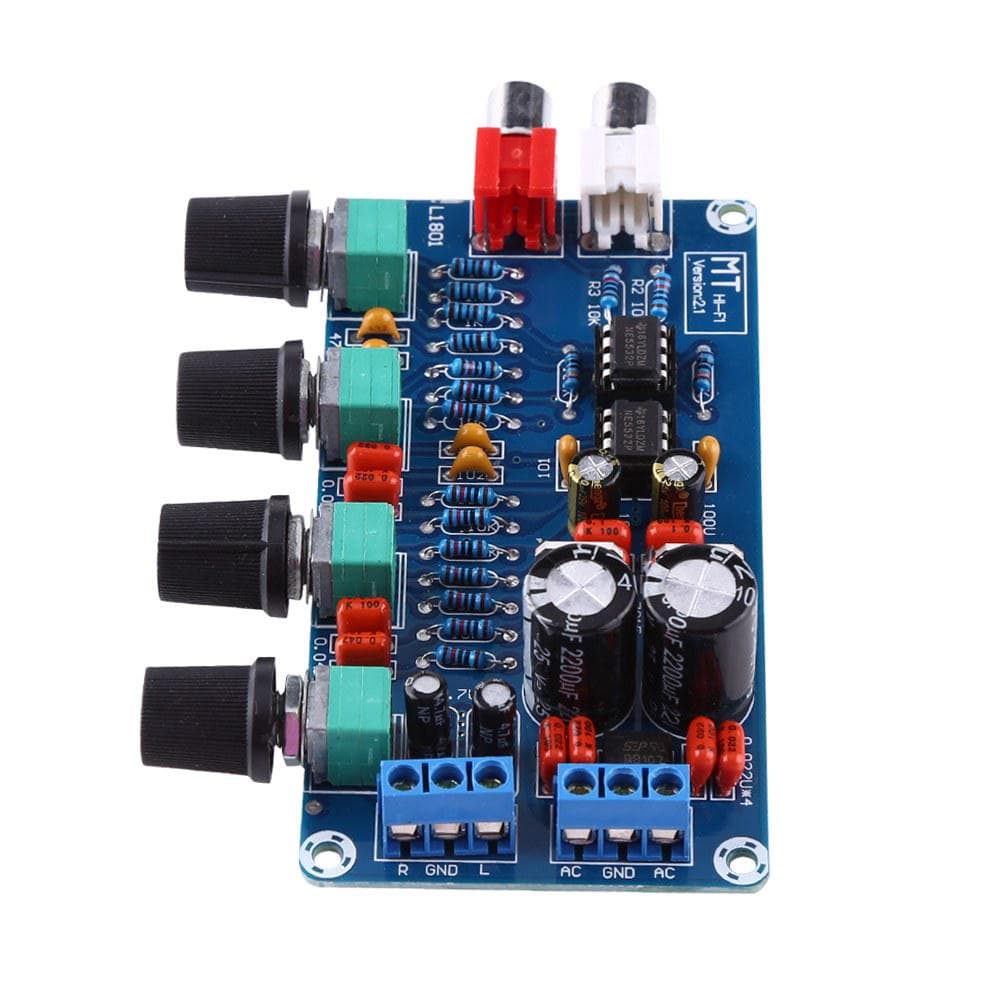 HIFI OPAMP Amplifier NE5532 Preamplifier Volume Tone Control assembled Board