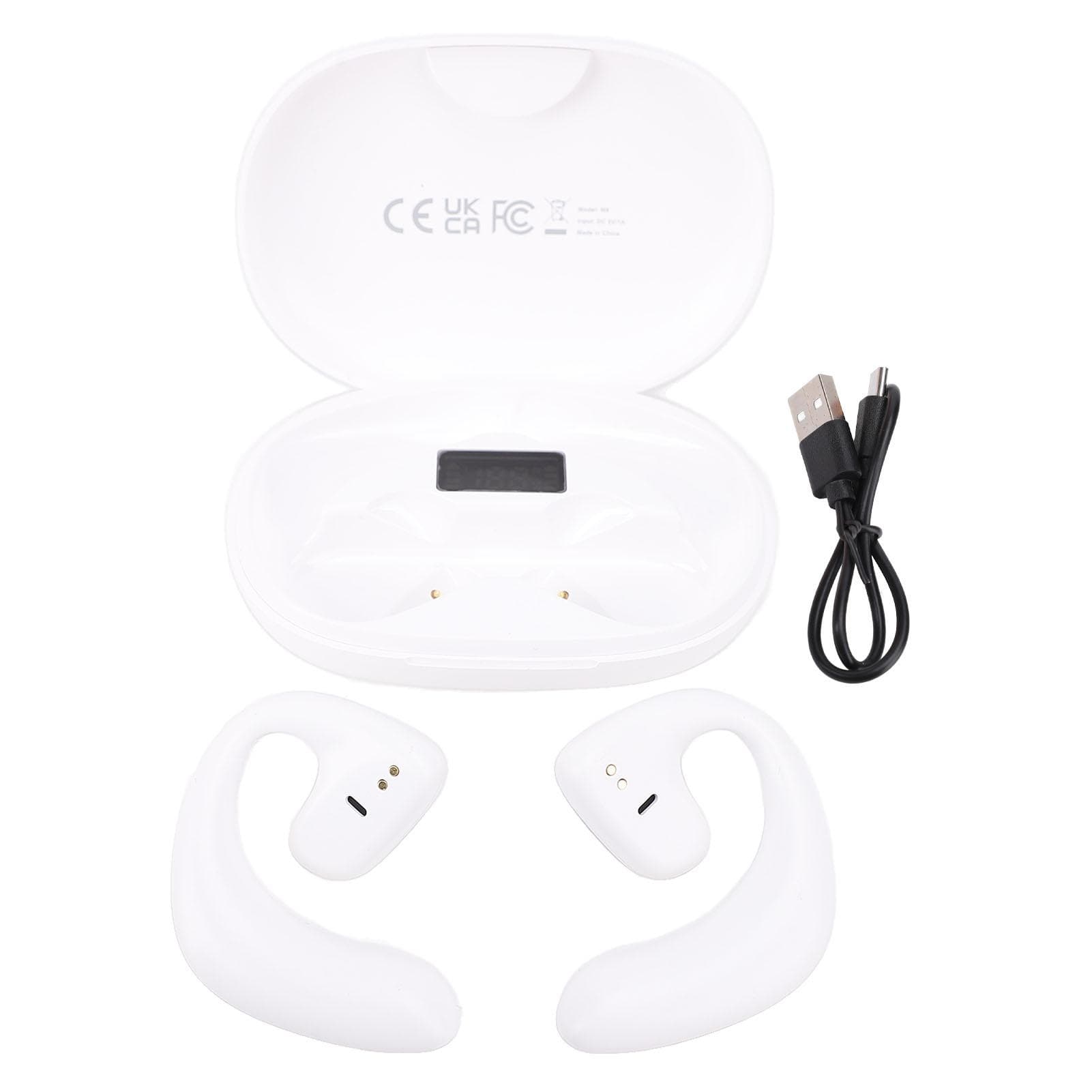 Bluetooth Language Translator Earbuds 74 Languages 70 Accent Noise Cancelling Wireless AI white