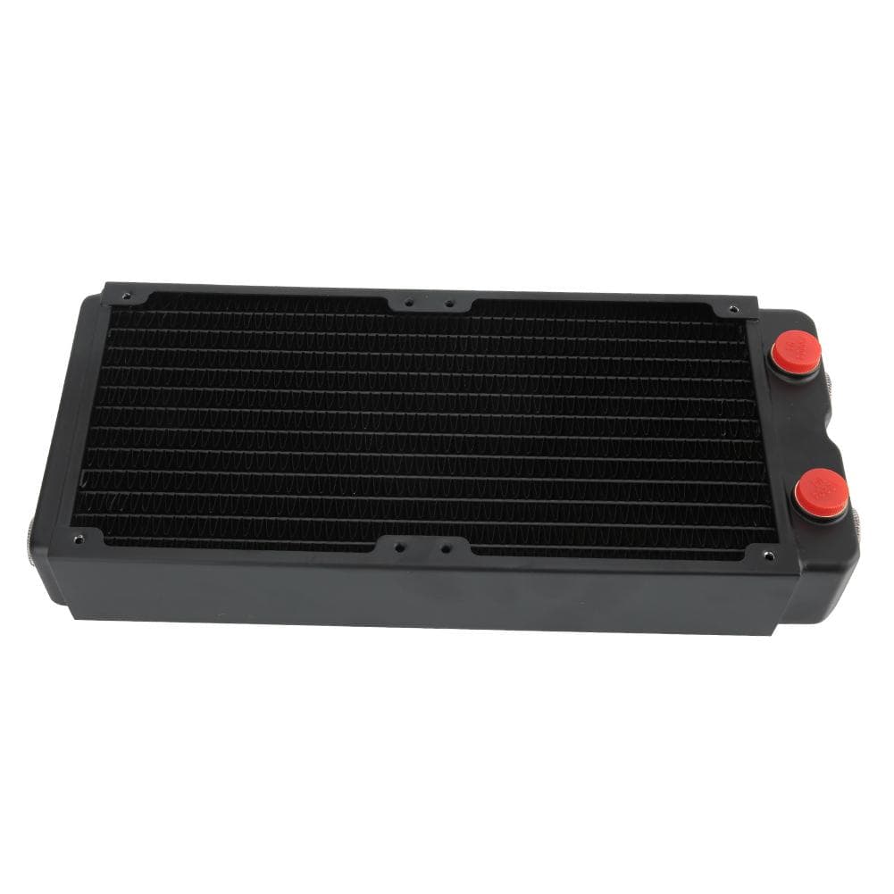 Water Cooling Double Layer 45MM Heat Dissipating Copper Radiator for Beauty and Industrial Equipment