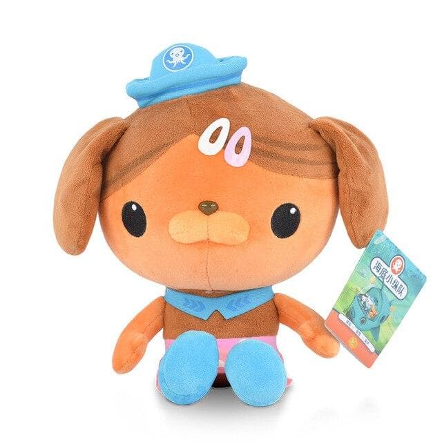 Original Anime The Octonauts Plush Toys Barnacles Peso Kwazii Tweak Animal Stuffed Party Birthday Gift Kid Christmas Girl Toy 13cm