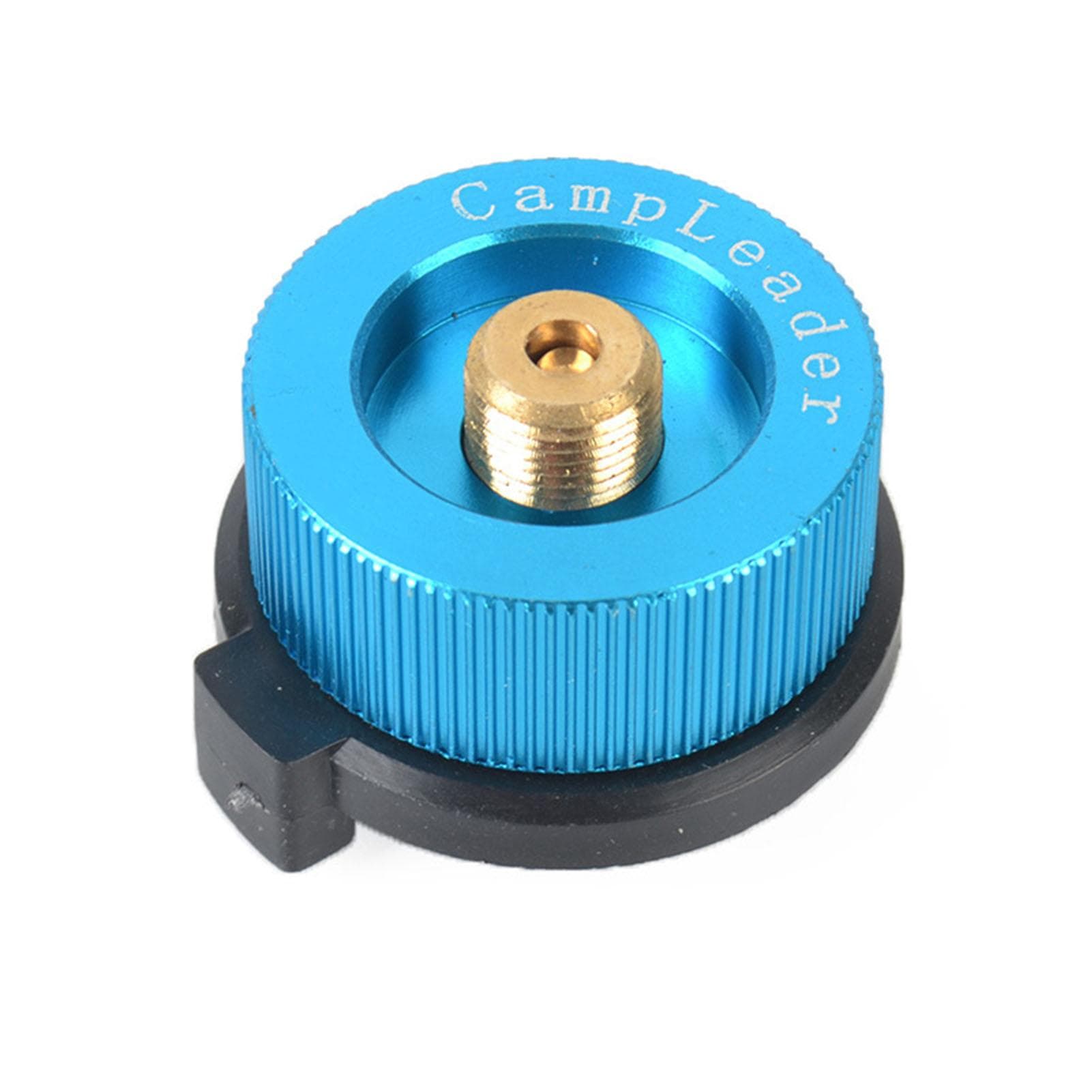 1PCS Camping Stove Adapter Propane Adapter Lindal Valve Butane Canister Adapter Cylinder Gas blue