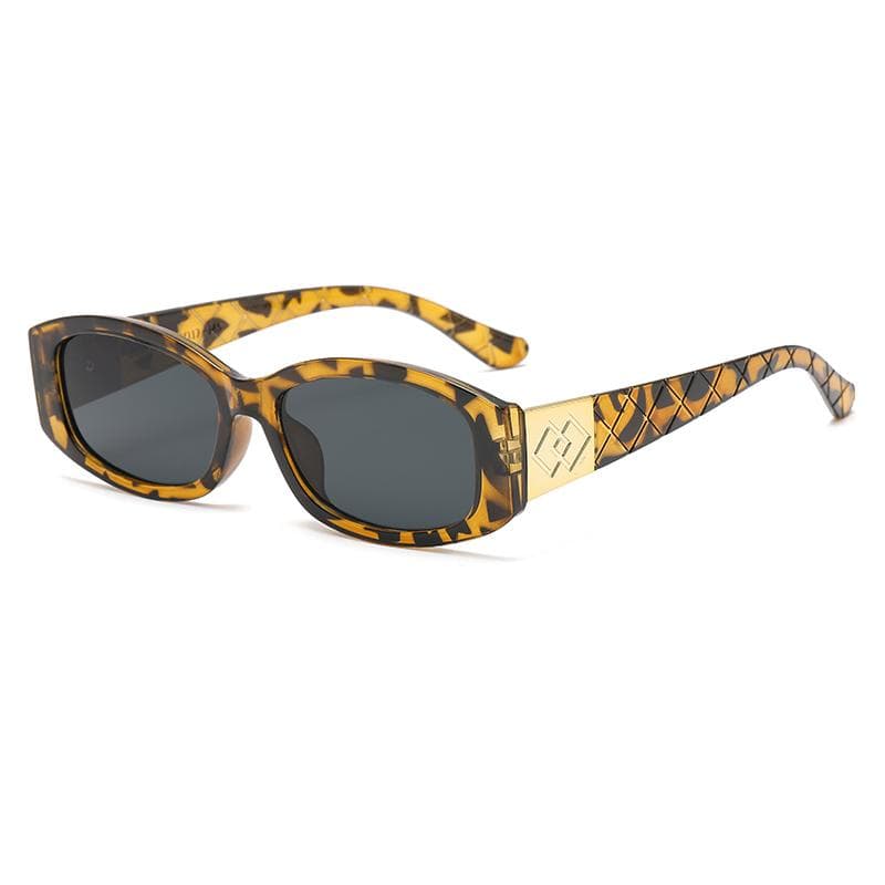Oval Small Frame Sunglasses For Women Fashion Brand Rectangle Ladies Sun Glasses Shades Trends Summer Unique Eyewear