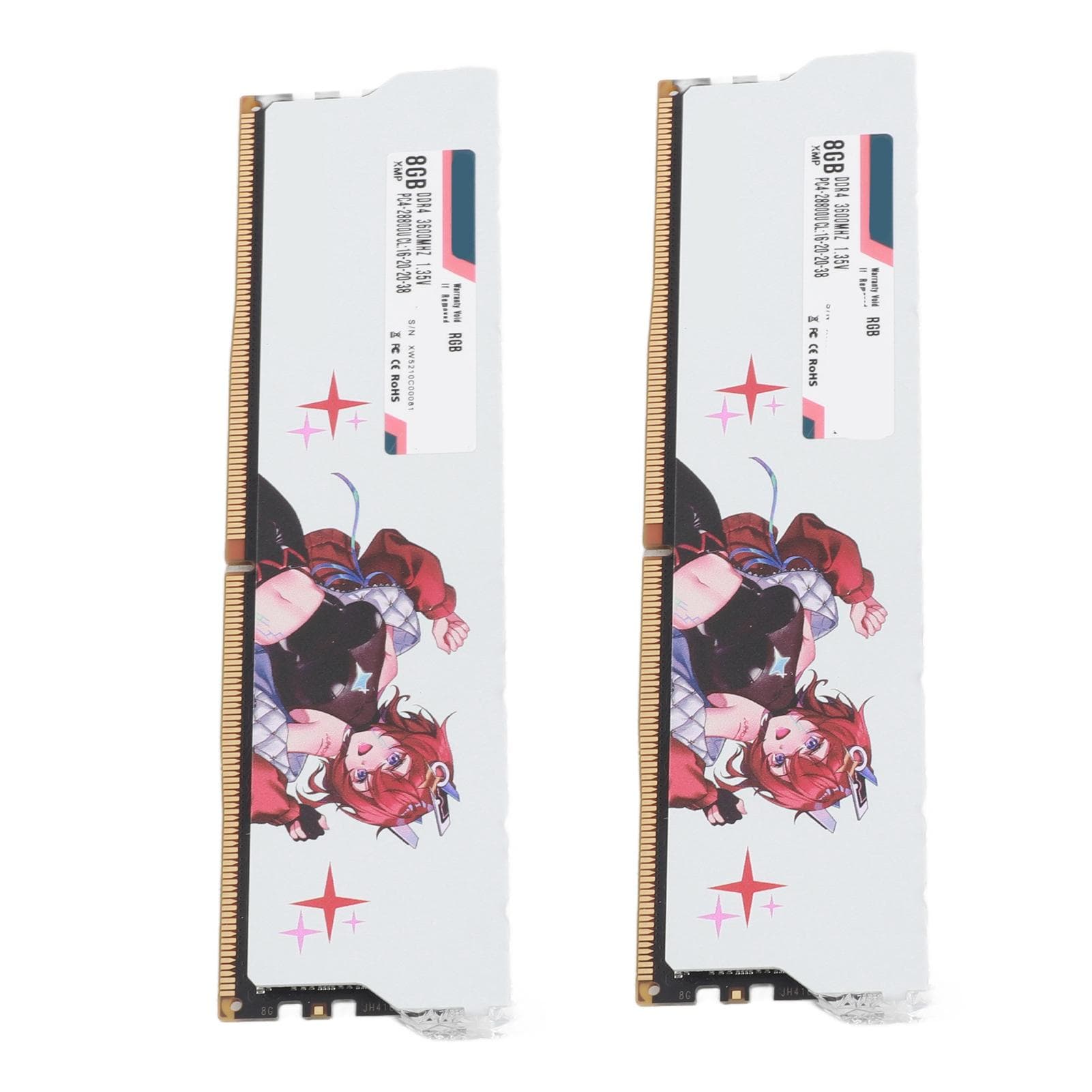 DDR4 RAM XMP2.0 3600MHz PC4 28800U CL16 20 20 38 1.35V Gaming PC Memory Module RAM