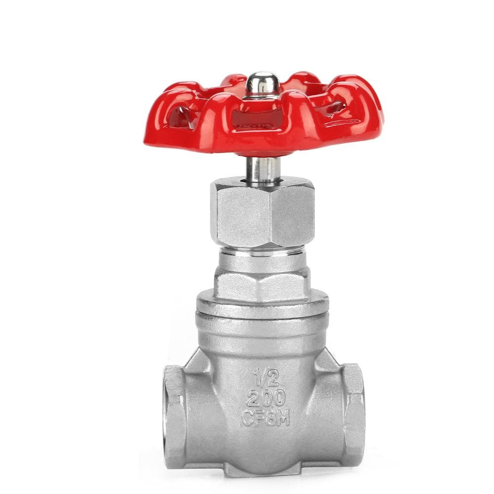 DN15 Stainless Steel Gate Valve BSPP G12 Rotary Sluice Valve for Water Oil Gas