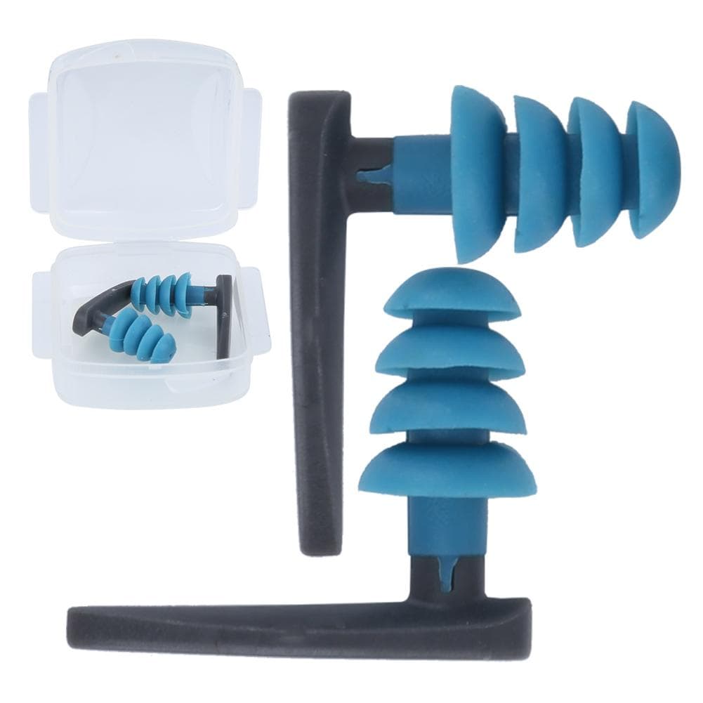 2PCS Diving Elastic Soft Waterproof Earplug Professional Swimming Equipment Supplies