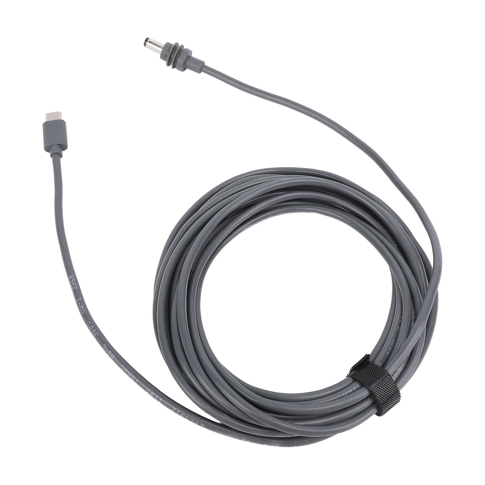 Type C to DC Cable 18AWG Copper Conductor PVC Casing USB C to DC Cord Satellite Cable 10.5m 10.5m / 34.4ft