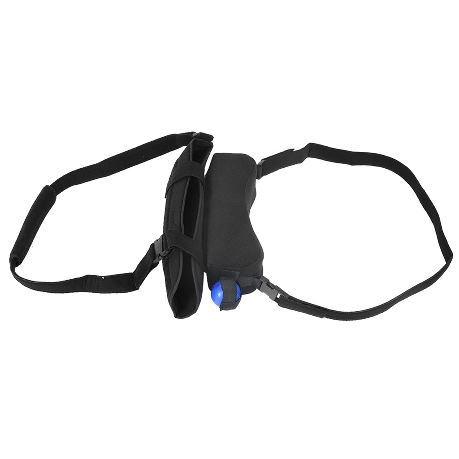 Shoulder Abduction Sling Support Strap Shoulder Immobilizer Brace for Arm Injury Black