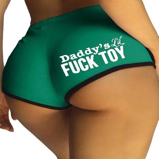 Lady Shorts Sexy Comfortable Ruched Women Briefs Soft Plus Size Underpants Sport Shorts for Swimming 2XL green