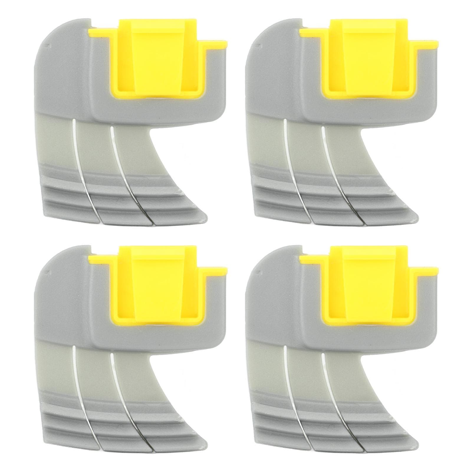 4pcs Cyclonic Scrubbing Brushes Plastic Rubber Cyclonic Brush Replacement Parts for Zodiac MX8 Mx6