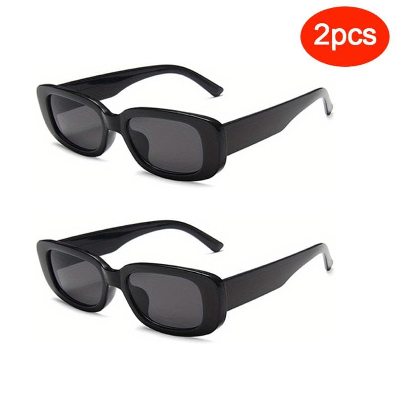 1pc Rectangle Frame Sunglasses Women Men Candy Color Y2K Fashion Sun Glasses Vintage UV400 Outdoor Eyewear