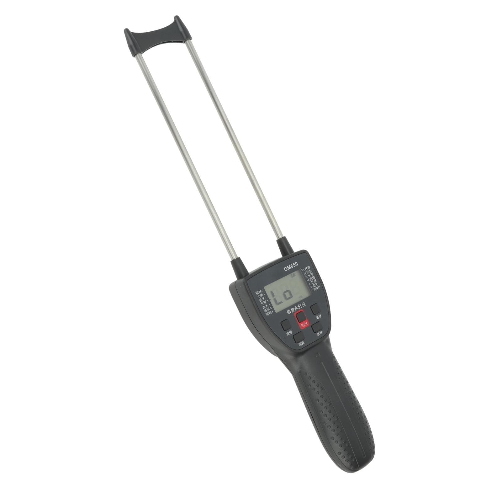 Digital LCD Grain Moisture Meter Dual Probe Backlight Grain Moisture Tester with Voice Prompt for