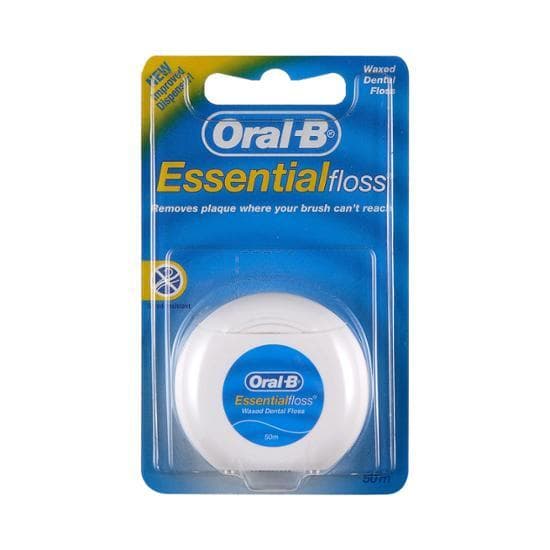 Oral-B Dental Floss Wax 50m (Plaque Care)