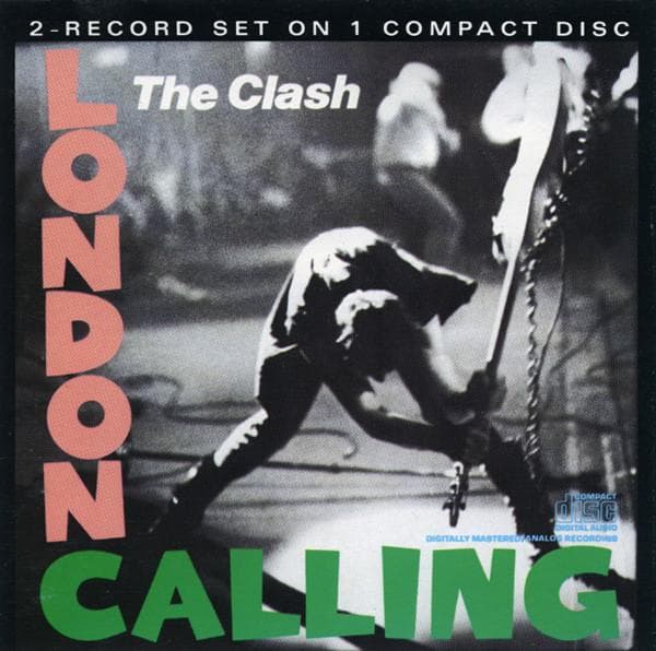 CD CLASH London Calling EGK36328 Epic 1987 US Rock Used