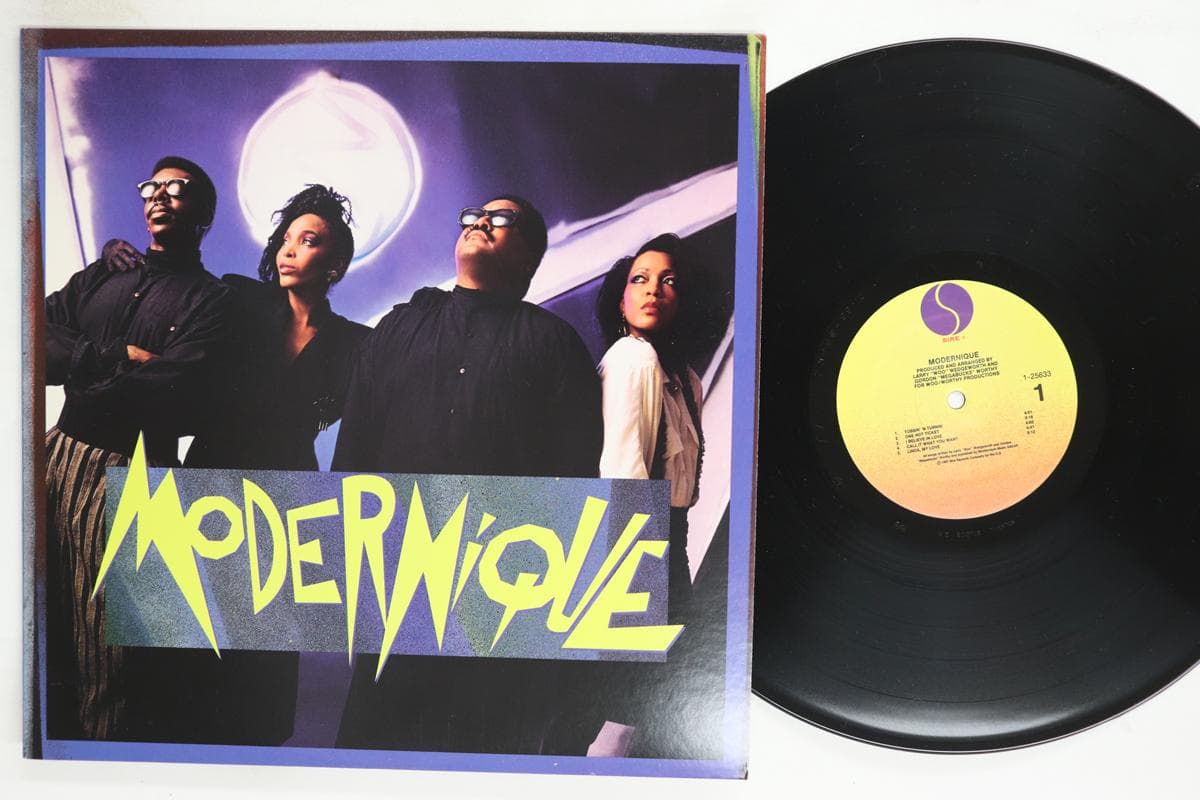 LP Record MODERNIQUE Modernique 9125633 Sire 1987 US SoulFunk Used