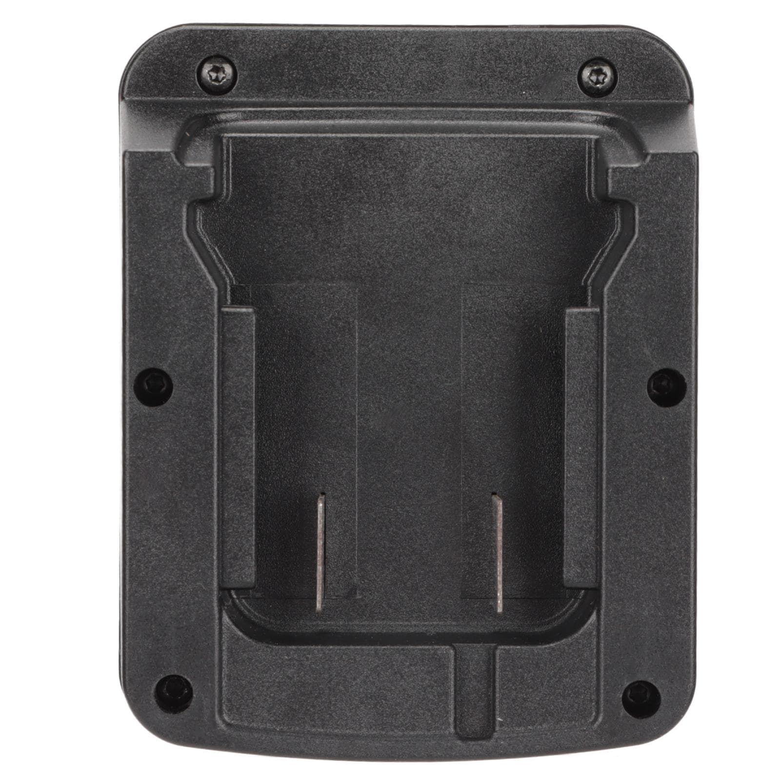 Power Tool Battery Converter Shock Resistant Black 18V Use ABS Material Electrical Battery Adapter