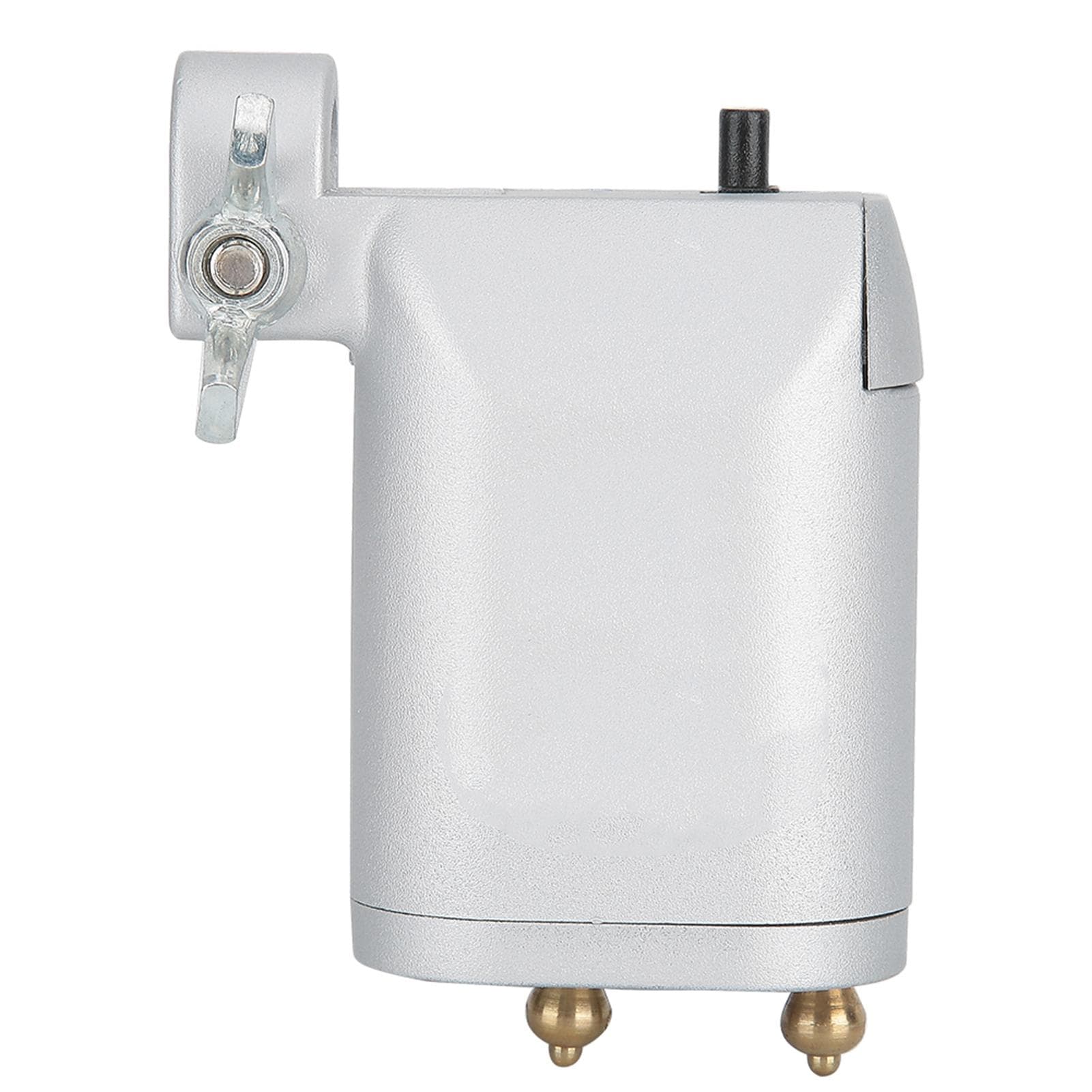 Strong Motor Plastic Steel Rotary Tattoo Machine Liner Shader Gun Permanent Makeup ToolSilver silver