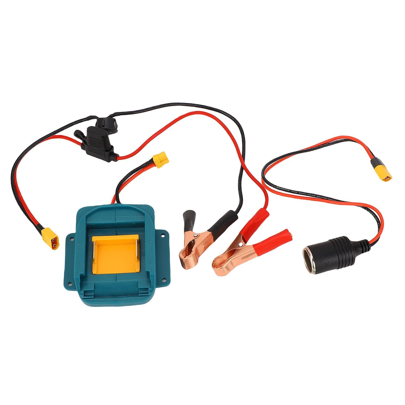 Crocodile Clip Jumper Cable Fit for BL1840 8AWG User Friendly 200 celsius High Teperature Proof Jumper