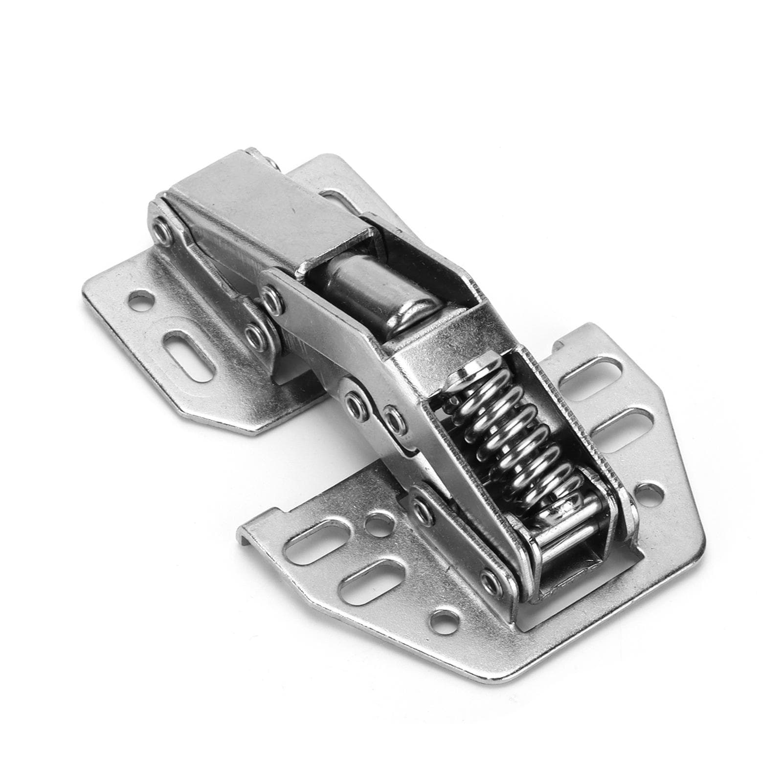 90 degrees Cabinet Hinge Spring Buffer Damper Adjustable Cold Rolled Steel for Wardrobe Plane