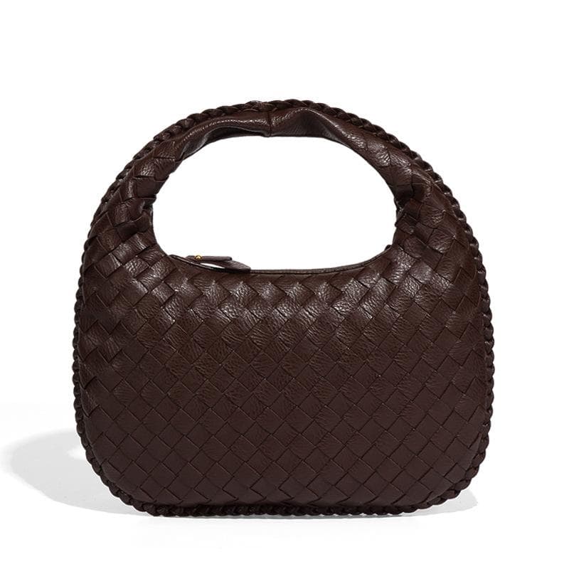 Women's Woven Bag, European and American Retro Vegetable Basket, Underarm Bag, Hand Bag, Shoulder Bag