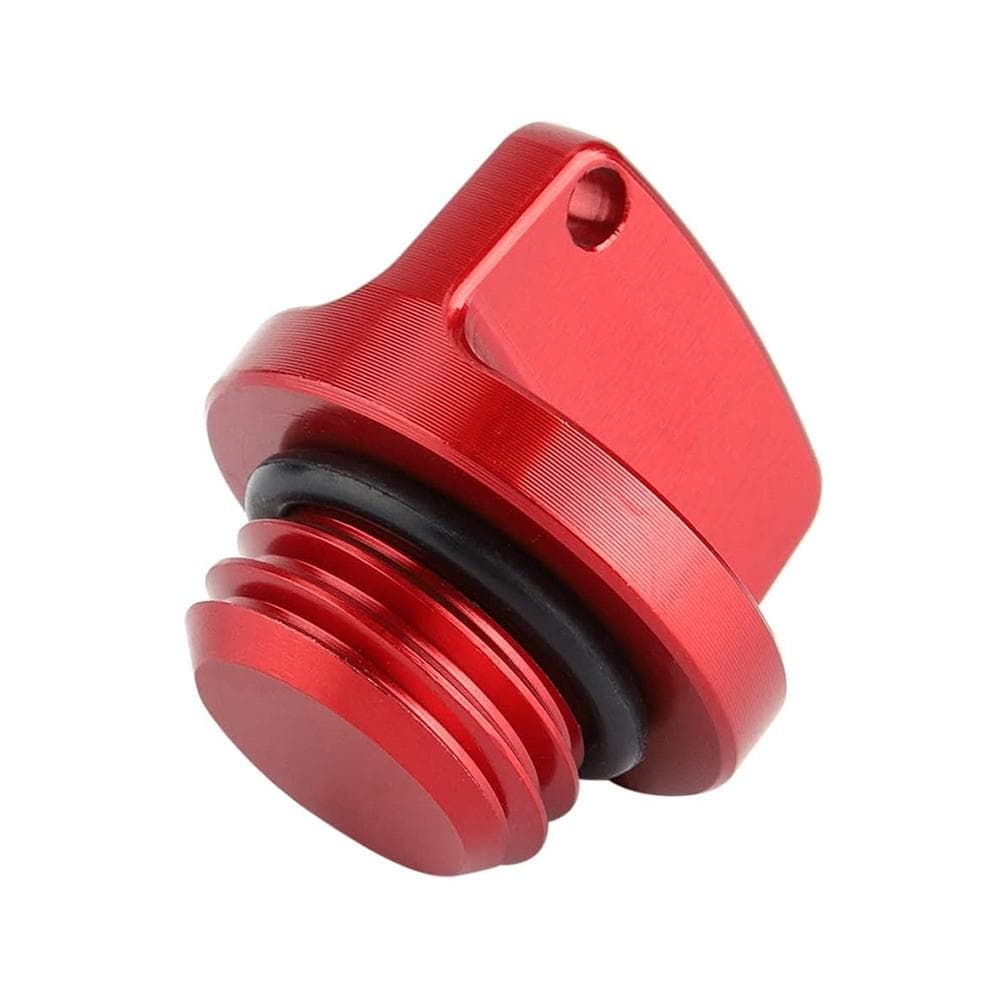 Oil Filler Cap Plug CNC Aluminum Racing Engine Replacement for Honda CBR 250RR 600RR 1000RR CR CRF red