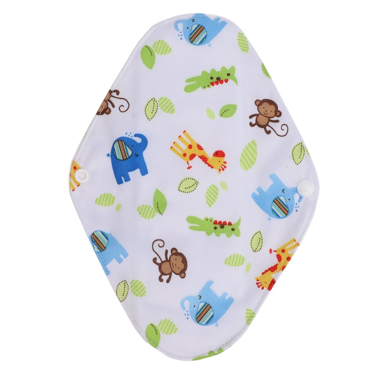 5 Pieces Reusable Sanitary Pads for Women Water Absorption Washable Cloth Menstrual Napkin 18x25cm