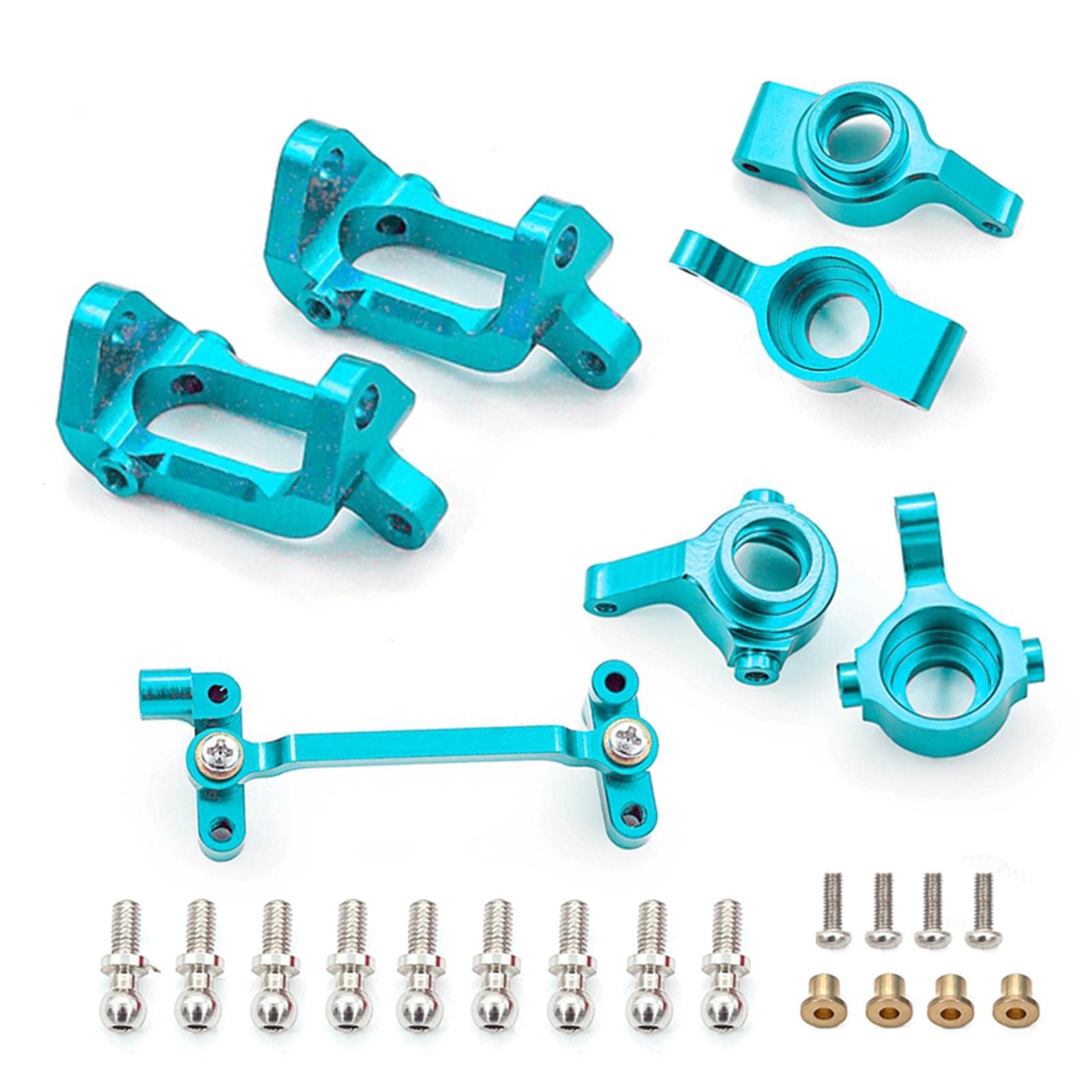 Steering Cup C Hub Carrier Rear Stub Axle Carrier for WLtoys 1/18 A959 A949 A969 A979 K929 RC Car blue