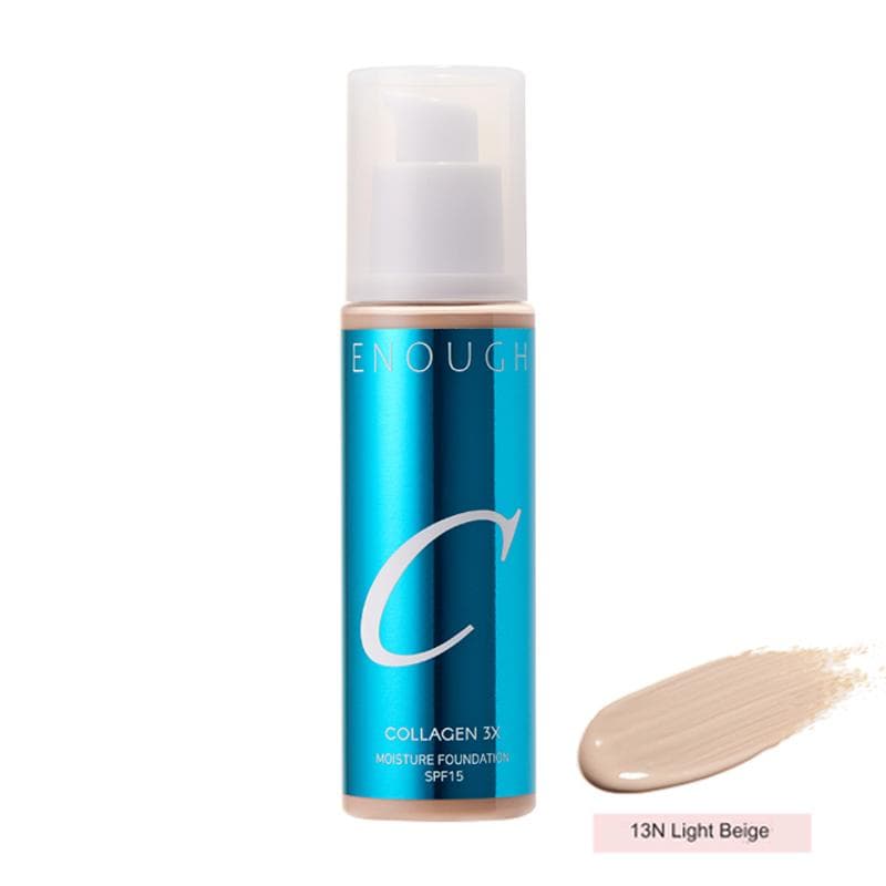 ENOUGH COLLAGEN 3X Moisture Foundation SPF 100mL (30 Options) #NO.13N x 1PCS