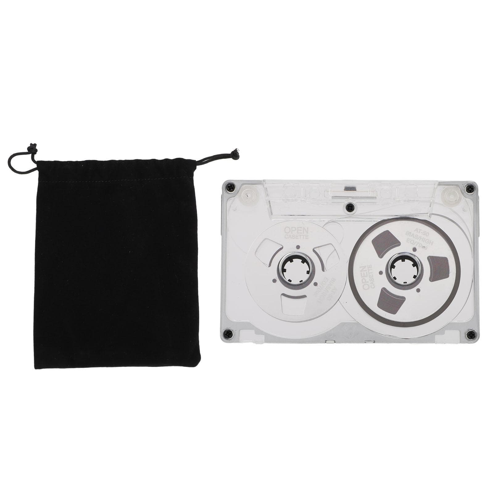 Reel to Reel Blank Sound Cassette Tape DIY Homemade 55 Minutes Aluminum Empty Cassette Tape for
