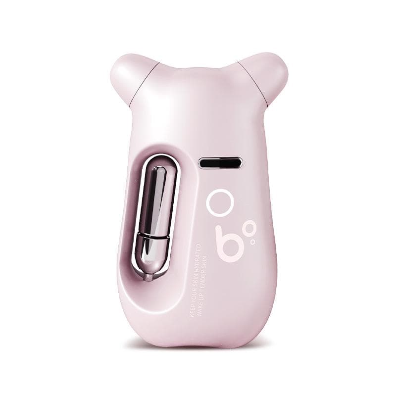 Oxygen Injection Instrument Household Active Oxygen High Pressure Sprayer Beauty Instrument Hydrating Beauty Salon Water Light Face Beauty Instrument pink