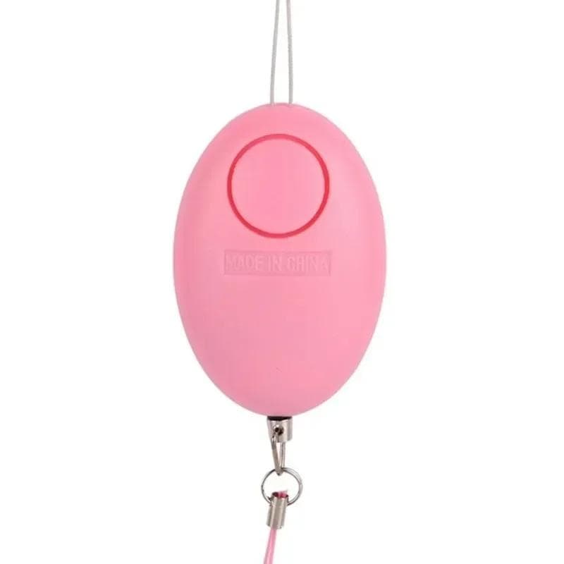 Self Defense Women Alarm 120dB Egg Shape Girl Security Protect Alert Personal Safety Scream Loud Keychain Emergency Alarm 1pcs pink
