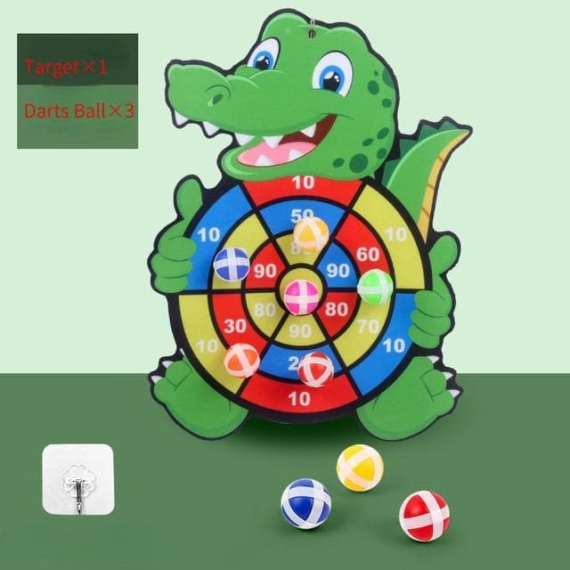 Kids Dart Board Target Sticky Ball Toys Educational Toys Children Party Indoor Throw Sports Game Toys Boys Gifts