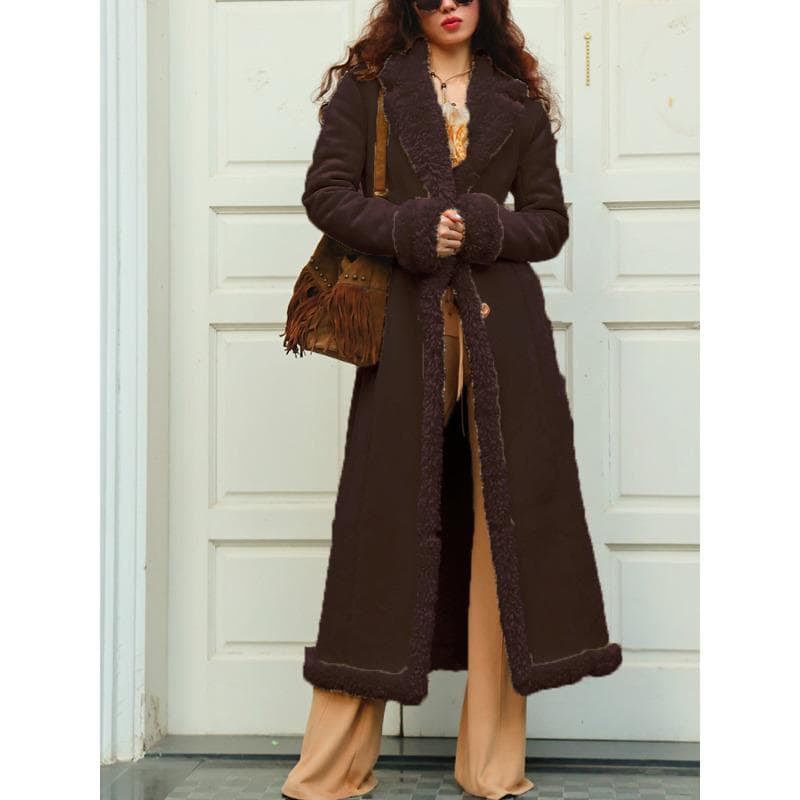 Thickened Women's Coat Extended Warm Coat Large Size L