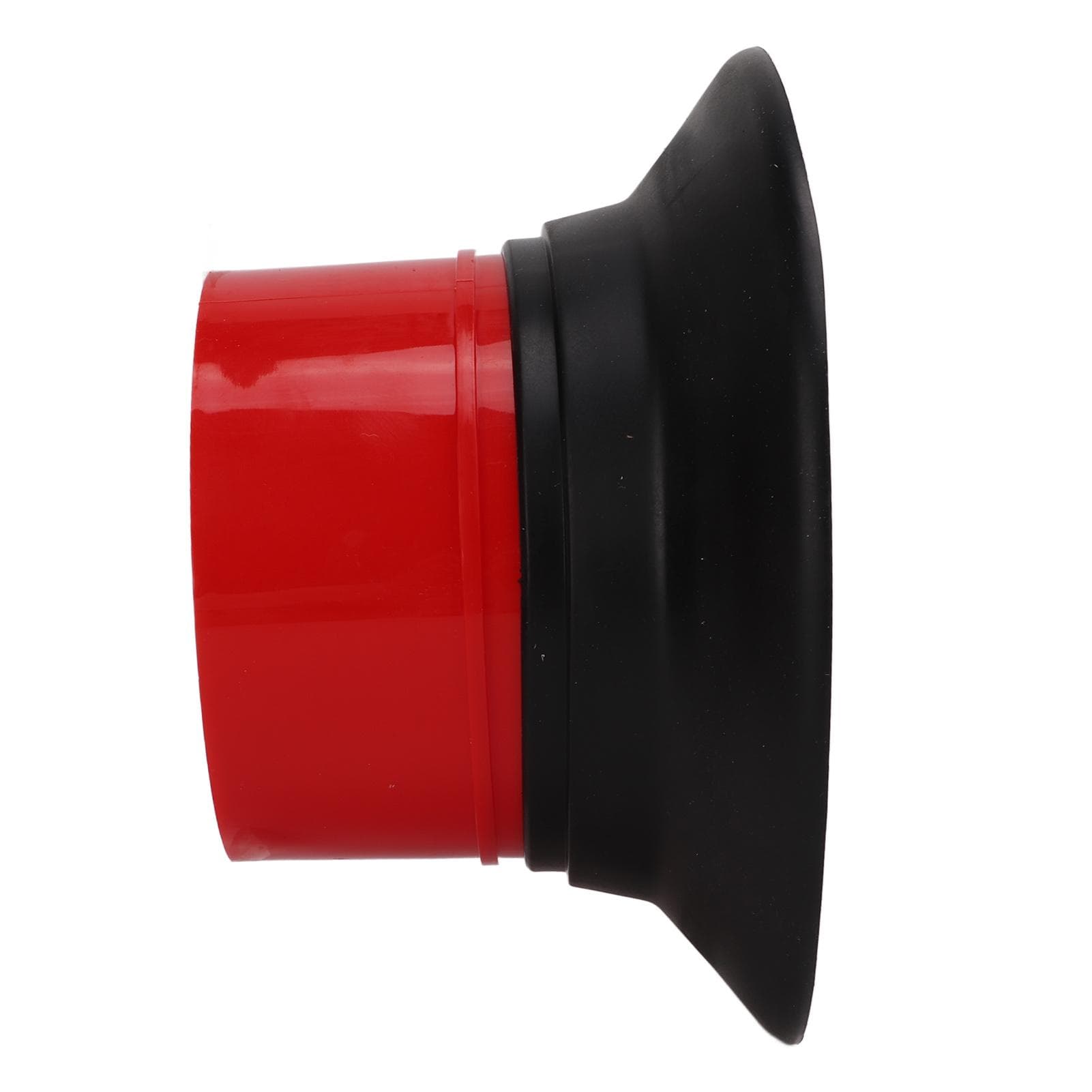Drum Enhancer ABS Rubber Bass Drums Kick Boost Accessories with Opening Protective StickerRed red