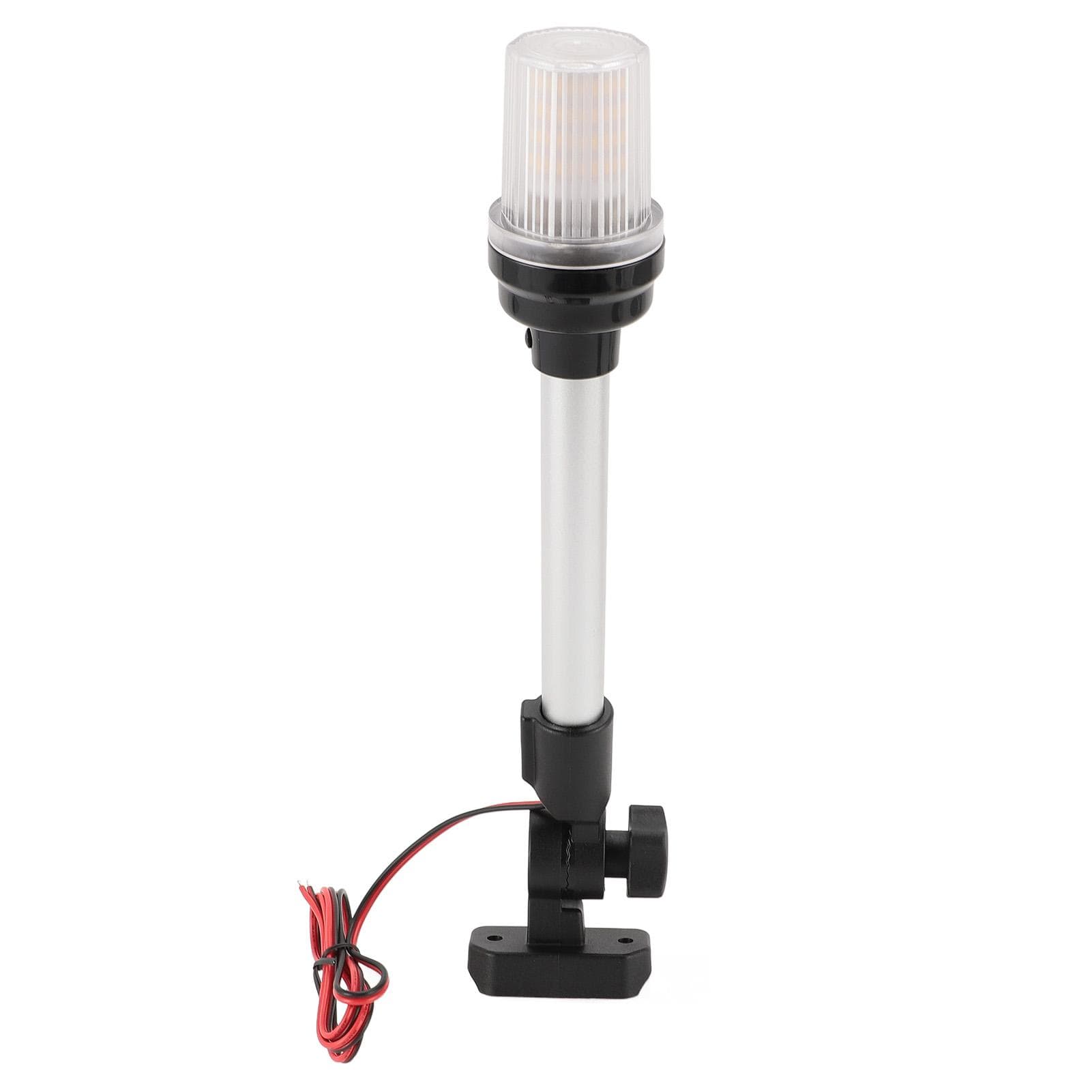 Anchor Light Omnidirectional IP67 Waterproof Boat Stern Light LED Fold Down Marine Navigation Light
