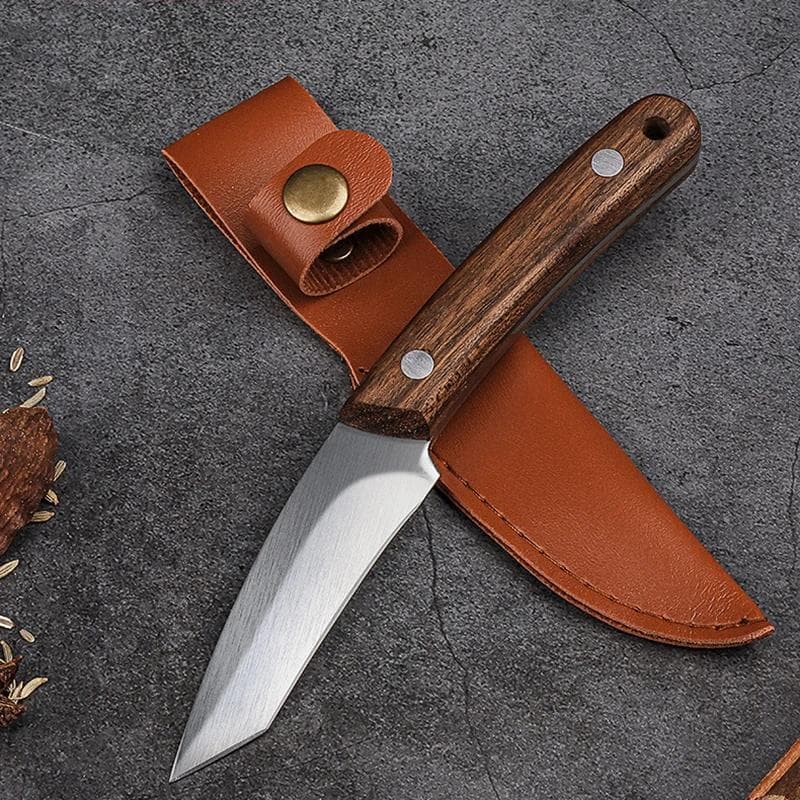 Kitchen Forged Utility Knife Butcher Knife Peeling Boning Knife Fruit Knife for Household Cookout Fishing Knife