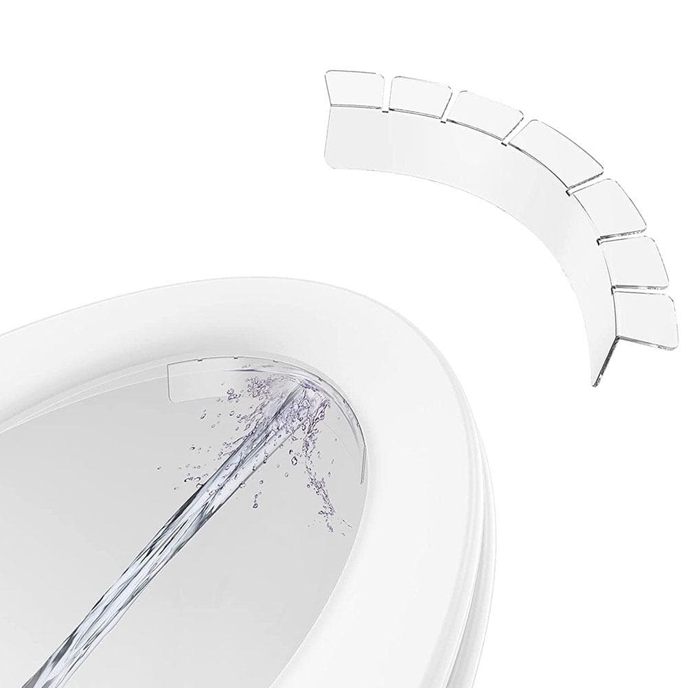 Toilet Seat Splash Guard Transparent Potty Training Pee Splash Guard Waterproof Urine Deflector for