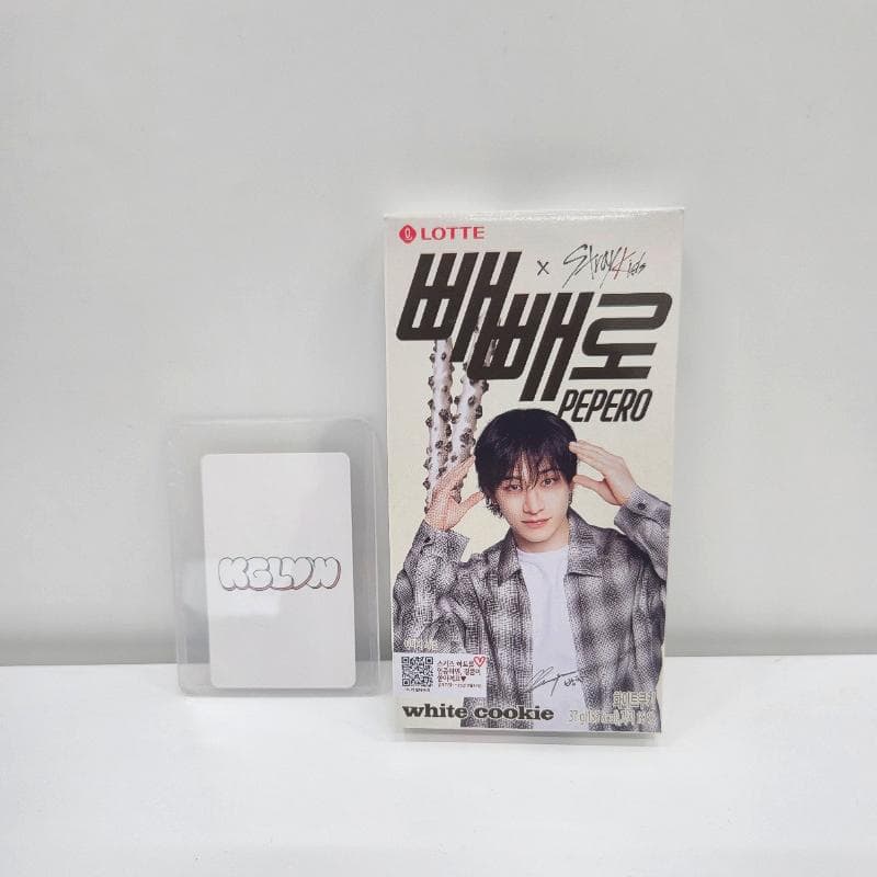 Stray Kids Pepero Limited Edition Korea Snack / Member White Cookie – Bangchan