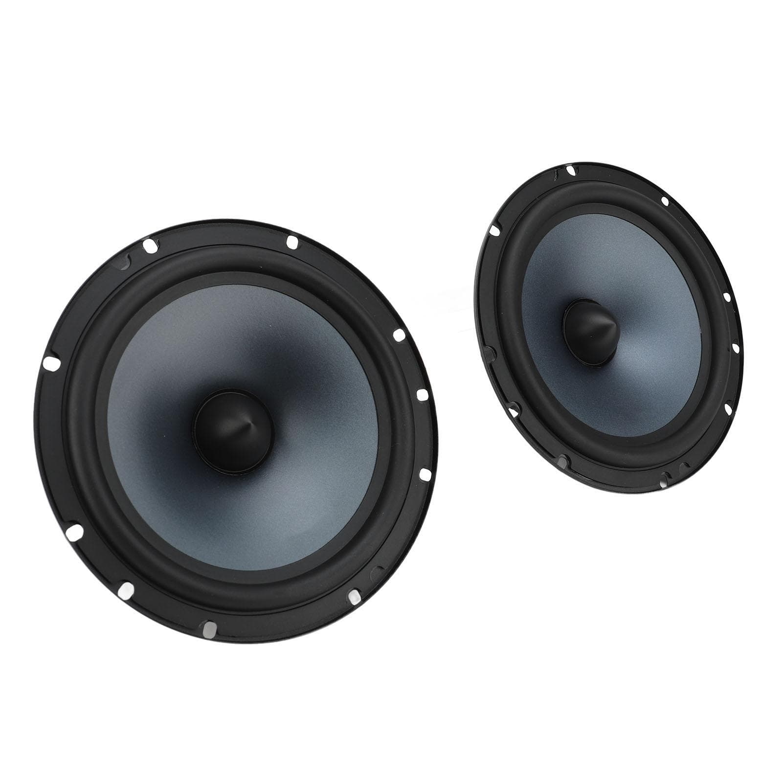6.5 Inch Component Speaker 4 Ohm 500W Maximum Power Front Door Car Speaker Set with 2 Midrange