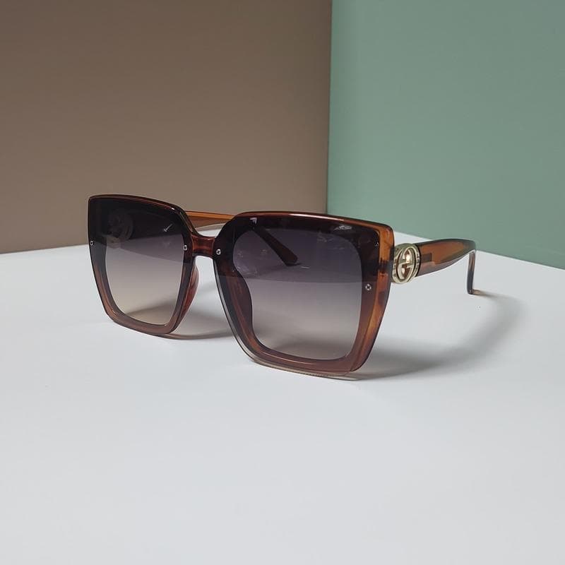Luxury Designer Sunglasses for Women Men Oversize Square Rimless UV400 Unisex Sun Glasses
