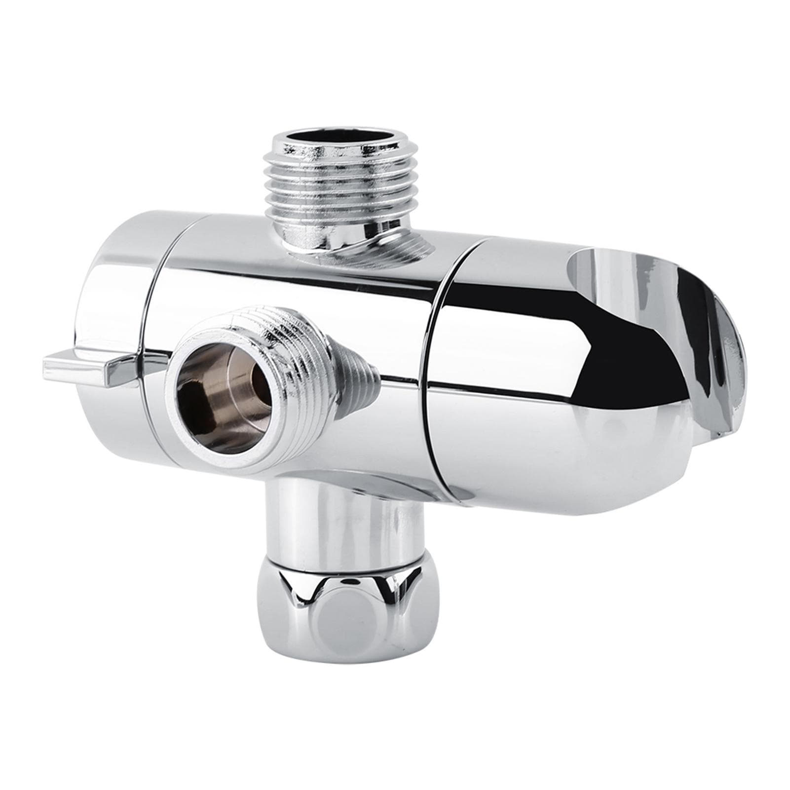 3?Way Shower Head Diverter and Mount Combo Shower Arm Mounted Valve Bathroom