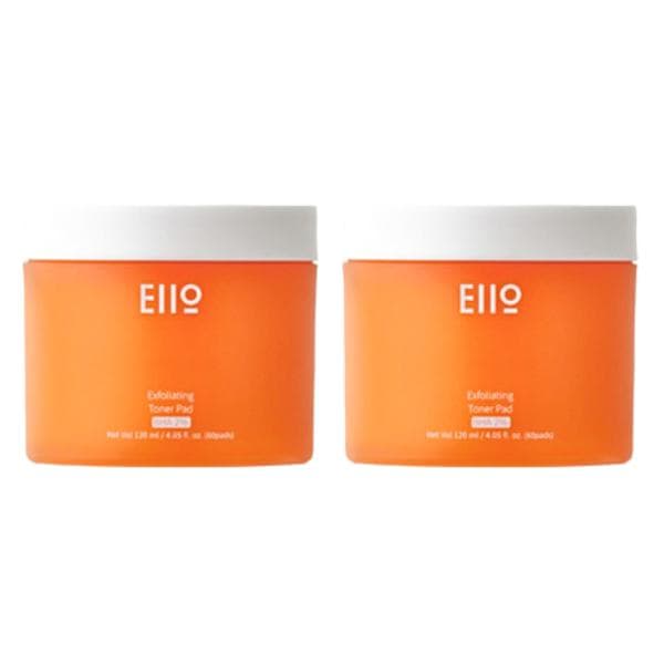 Eiio BHA 0.5% One Step Toning Pad, BHA 2% Exfoliating Toner Pad (Each 120ml / 4.05 fl.oz., 60 pads) (7 Options) #BHA 2% x 2pcs