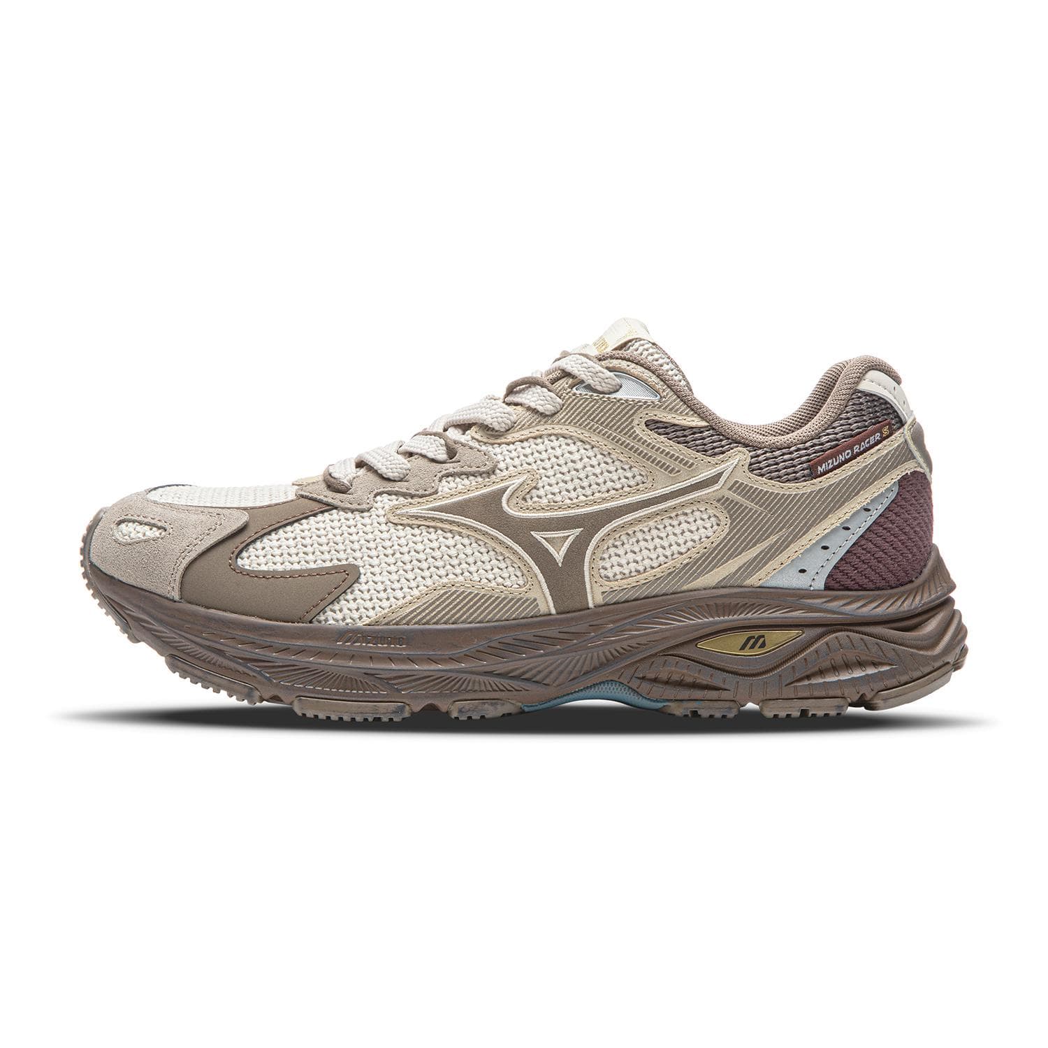 Mizuno Racer S Low top Running Shoes Unisex Rain Umber D1GH253518 42