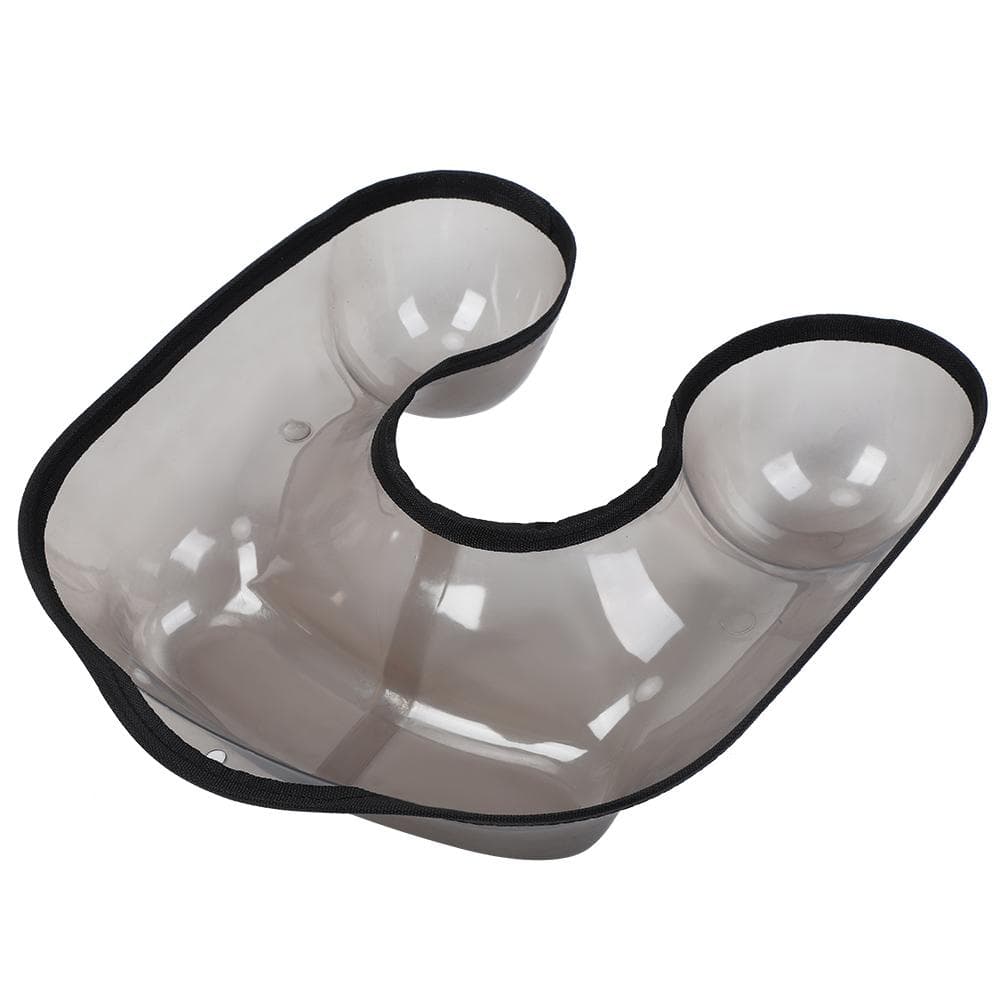 Professional Hair Dyeing Shoulder Neck Tray Barber Hair Perming Container Hairdressing ToolBlack black