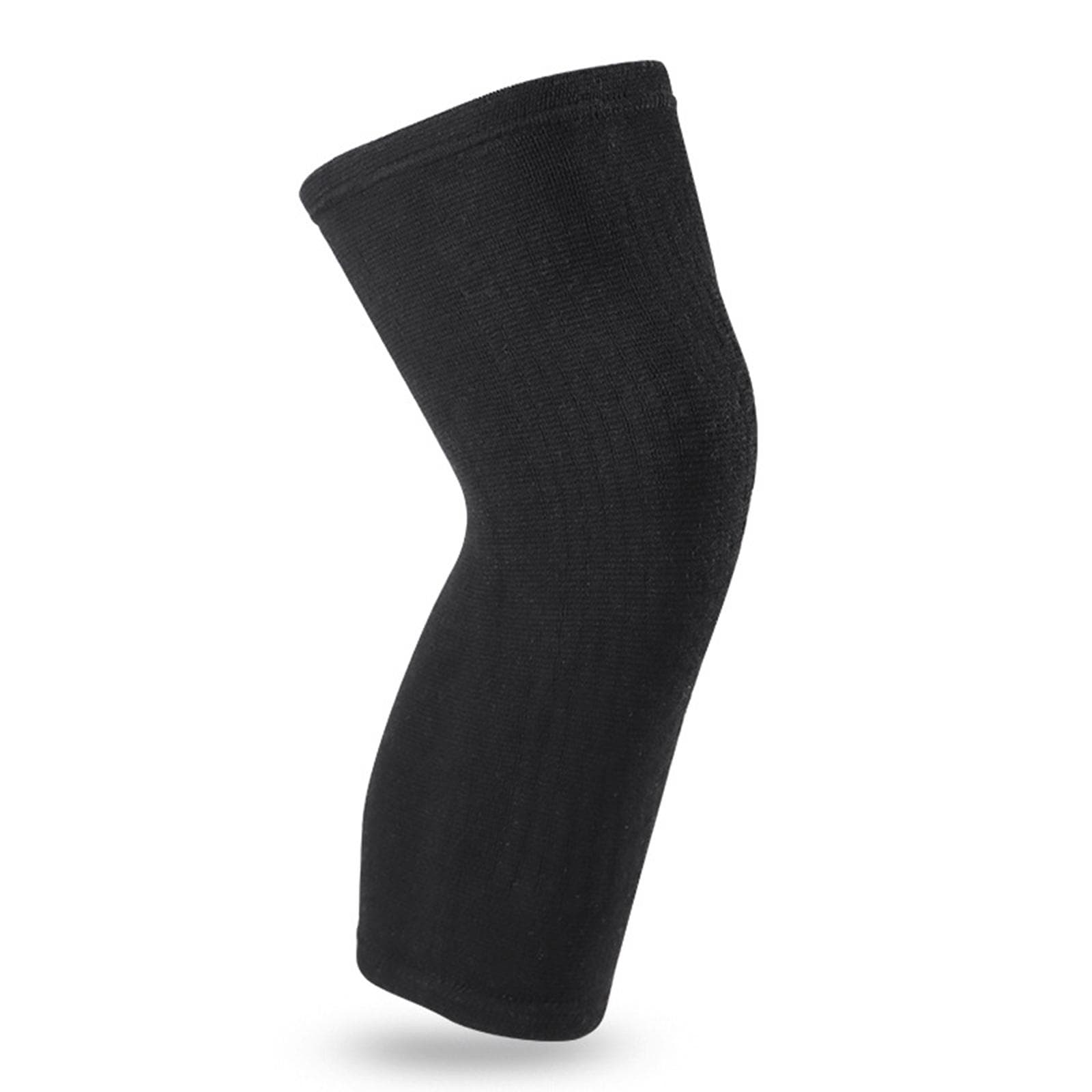 2PCS Knee Support Knee C ompression Sleeve Brace Comp ression Band Breathable Design for Running M black