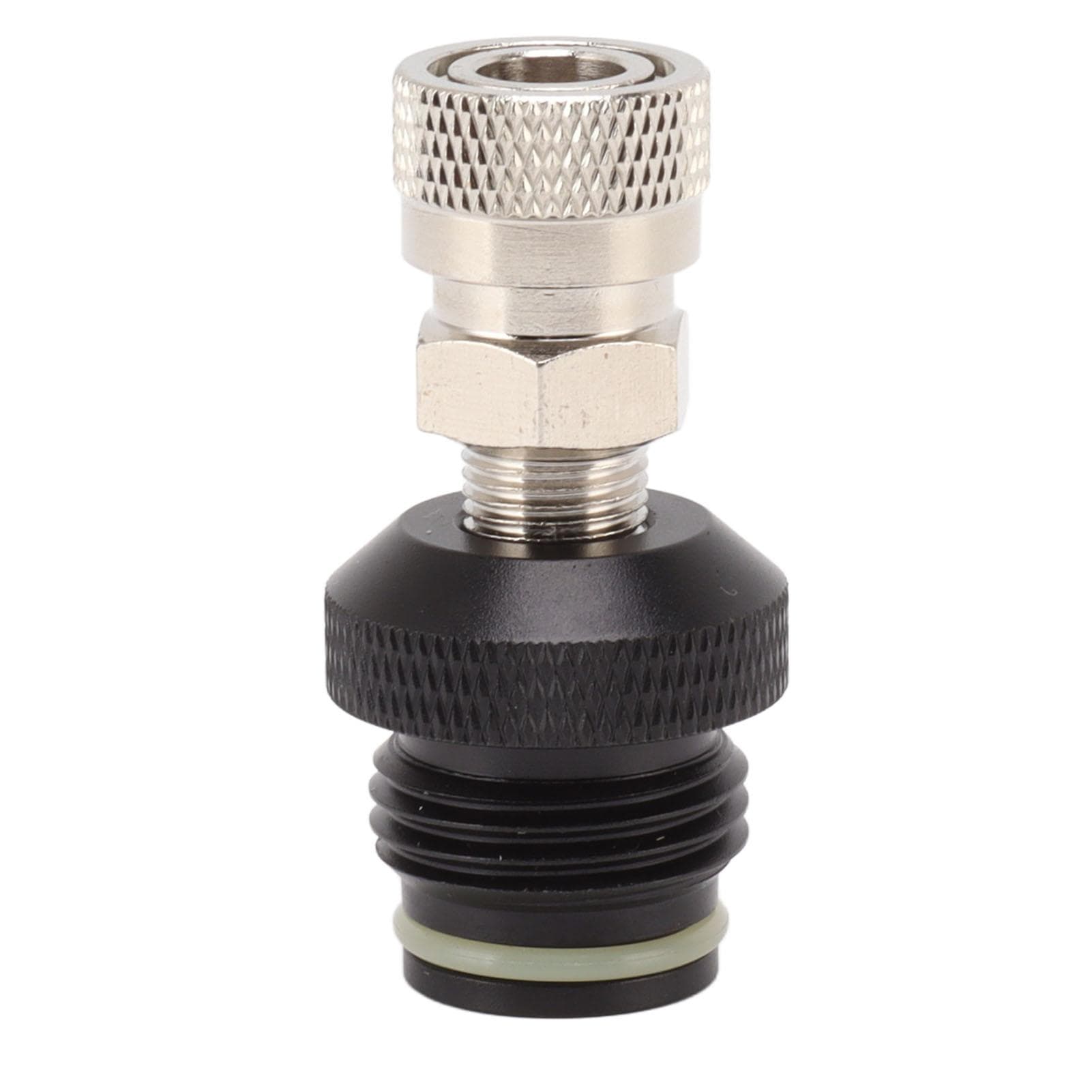 CO2 Tank Female Adapter Leakage Proof Stainless Steel Aluminum Alloy 8mm G1/2 14 Hose Quick Connect