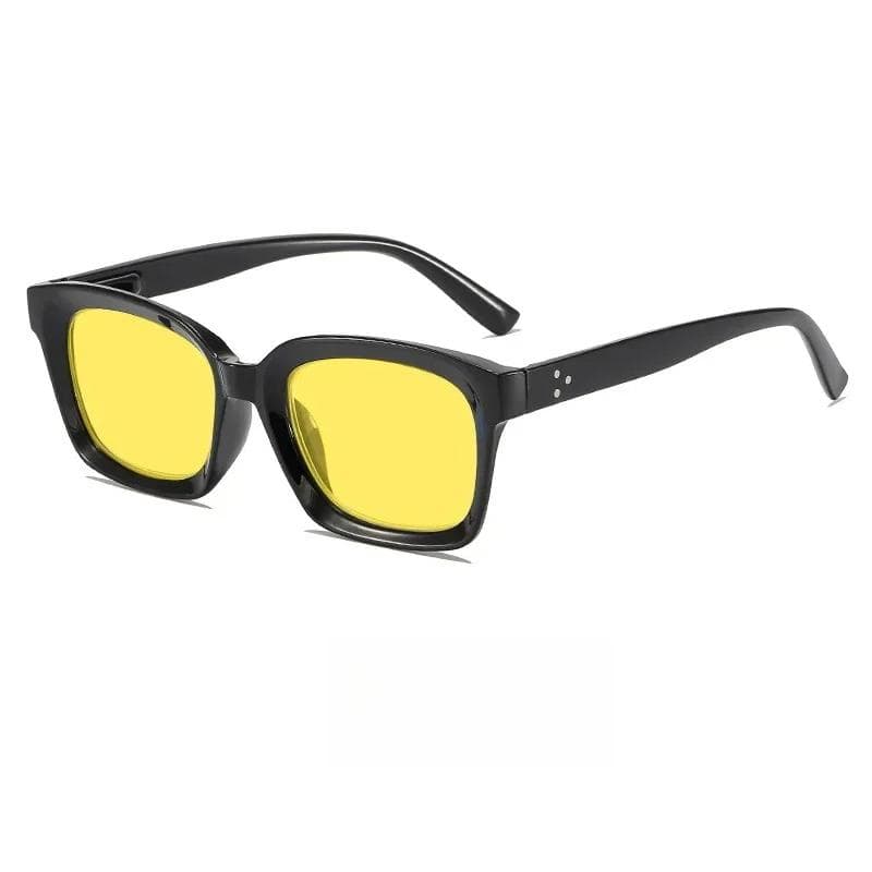 New Fashionable Large Frame Anti Blue Light Night Vision Glasses for Men Women Outdoor Riding Driving