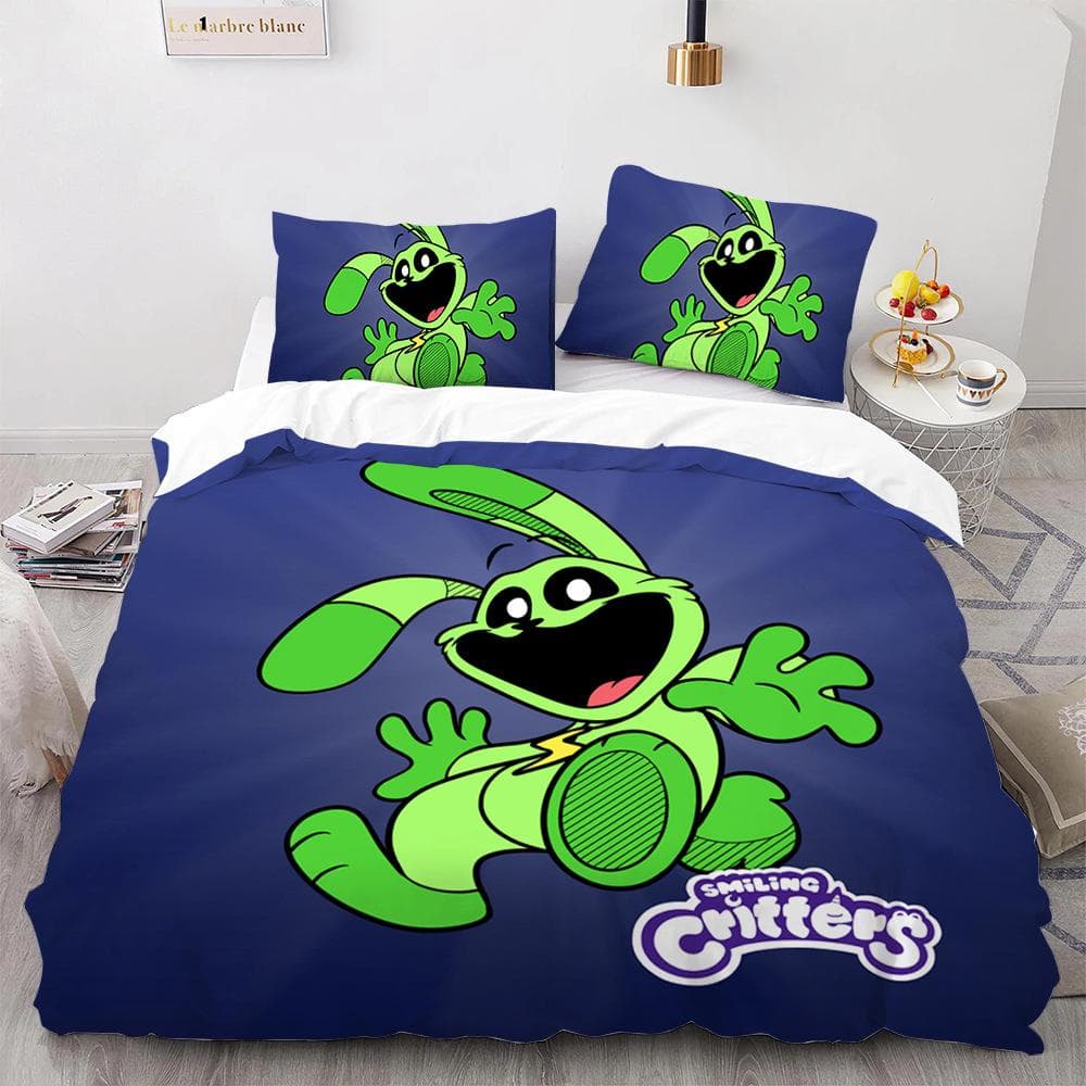 Anime Cartoon S-Smiling Critters Horror Game CATNAP DOGDAY Duvet Cover Sets Printed Bedding Set Double Queen King Size 2/3pcs cot size70x133cm2pc